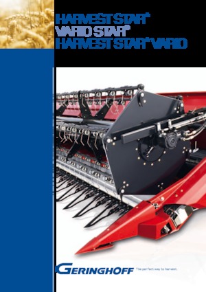 Зърнокомбайни хедър (жатка) Geringhoff HVV 720