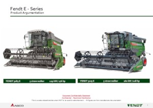 Зърнокомбайни хедър (жатка) Fendt PowerFlow 25` 