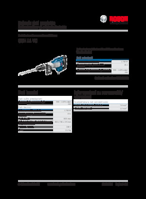 Чукове за събаряне и чукове Bosch GSH 11 VC