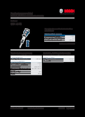 Чукове за събаряне и чукове Bosch GSH 16-28