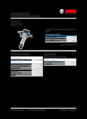 Чукове за събаряне и чукове Bosch GSH 27 VC