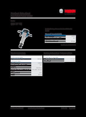 Чукове за събаряне и чукове Bosch GSH 27 VC