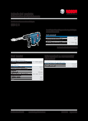 Чукове за събаряне и чукове Bosch GSH 3 E