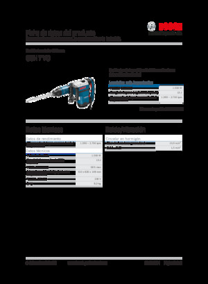 Чукове за събаряне и чукове Bosch GSH 7 VC