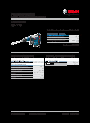 Чукове за събаряне и чукове Bosch GSH 7 VC