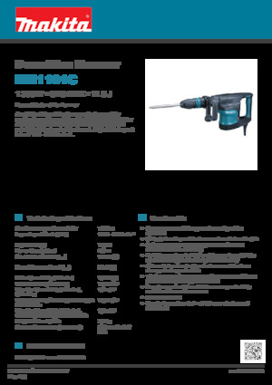 Чукове за събаряне и чукове Makita HM1101C