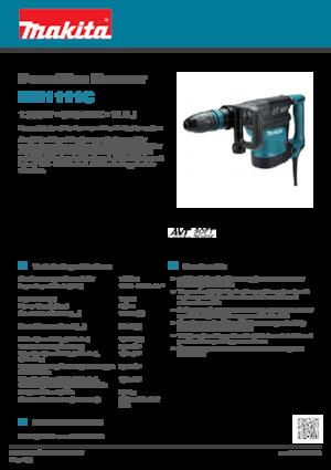 Чукове за събаряне и чукове Makita HM1111C