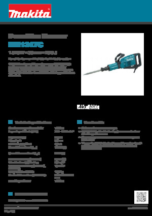 Чукове за събаряне и чукове Makita HM1307C