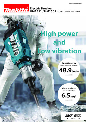 Чукове за събаряне и чукове Makita HM1501