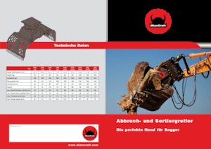 Захват за сортиране и разрушаване SkanCraft ASG32-50