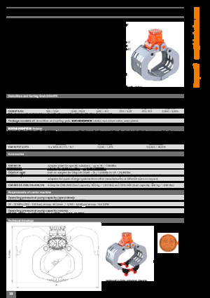 Захват за сортиране и разрушаване Kinshofer D09HPX-50