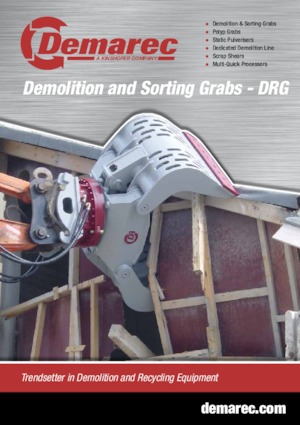 Захват за сортиране и разрушаване Demarec DRG 22