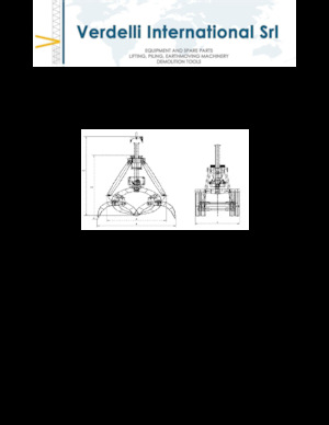 Захват за сортиране и разрушаване Verdelli F.M. 1600
