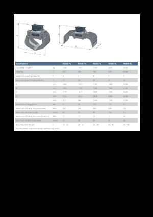 Захват за сортиране и разрушаване FRD FDG35-PL