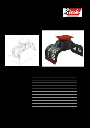 Захват за сортиране и разрушаване Steck G 9 l