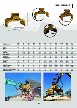 Захват за сортиране и разрушаване OSA Demolition Equipment GR 7 