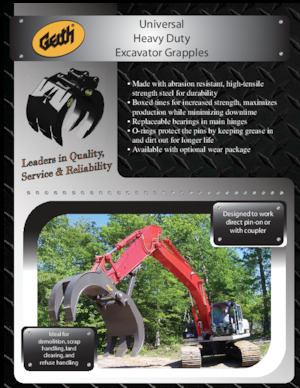 Захват за сортиране и разрушаване Geith HDG150QD