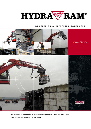 Захват за сортиране и разрушаване Hydra Ram HSG 4 N