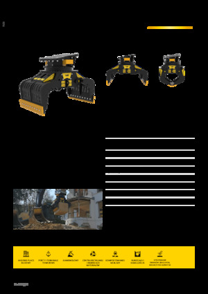 Захват за сортиране и разрушаване MB Crusher MB-G1000 S4