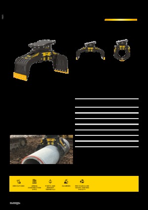 Захват за сортиране и разрушаване MB Crusher MB-G600 S4