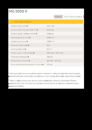 Захват за сортиране и разрушаване Epiroc MG 5000 R