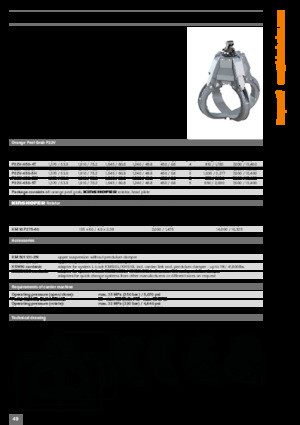 Захват за сортиране и разрушаване Kinshofer P22V-450-4T