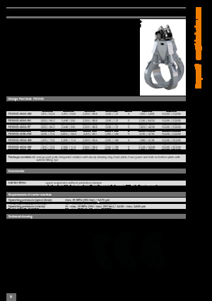 Захват за сортиране и разрушаване Kinshofer P51VHD-1500-5H