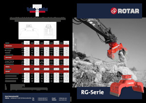 Захват за сортиране и разрушаване Rotar RG 55-N 