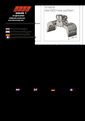 Захват за сортиране и разрушаване ACDE S1102-D