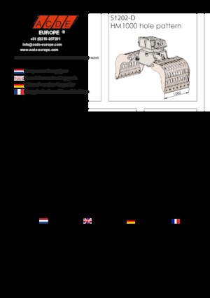 Захват за сортиране и разрушаване ACDE S1202-D