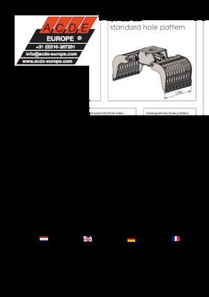 Захват за сортиране и разрушаване ACDE S1402-ZD