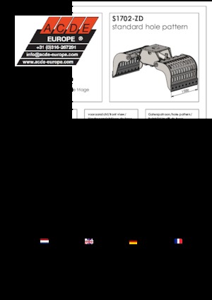 Захват за сортиране и разрушаване ACDE S1702-ZD