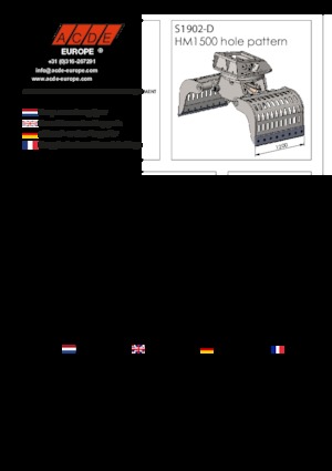 Захват за сортиране и разрушаване ACDE S1902-D