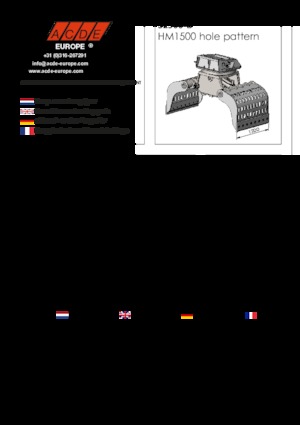 Захват за сортиране и разрушаване ACDE S2500-D