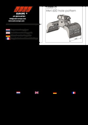 Захват за сортиране и разрушаване ACDE S3000-D