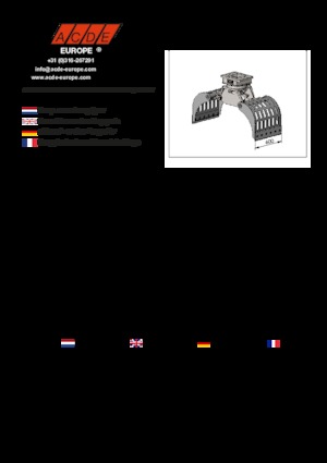 Захват за сортиране и разрушаване ACDE S400-D