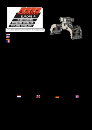 Захват за сортиране и разрушаване ACDE S603-D