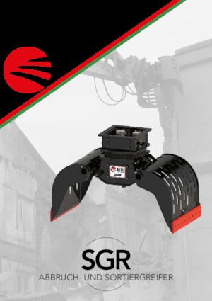 Захват за сортиране и разрушаване MBI MSGR600