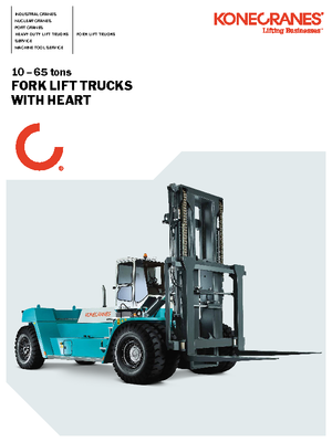 Челни вилични мотокари, дизелови Konecranes SMV 32-1200 B
