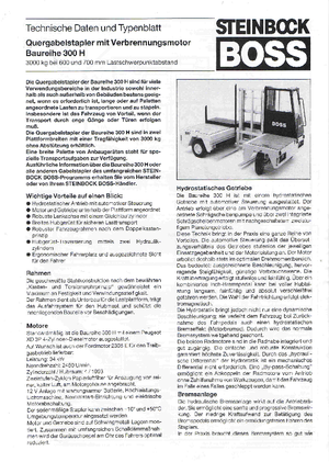 Дизелови странични товарачи Steinbock 336 H