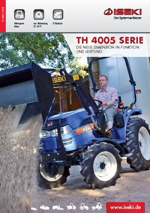 Общински многофункционални превозни средства на дизел Iseki 4295 AHL