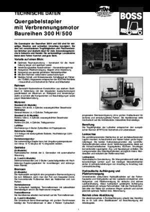 Дизелови странични товарачи Steinbock 547