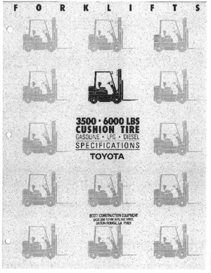 Челни вилични мотокари, дизелови Toyota 5 FDC 25