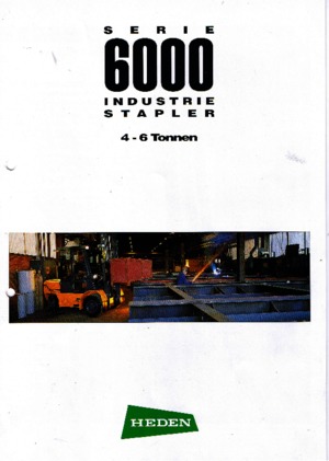 Челни вилични мотокари, дизелови Heden 6450