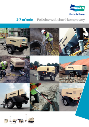 Преносими компресори за въздух - дизелови, електрически, бензинови Doosan 7/41 