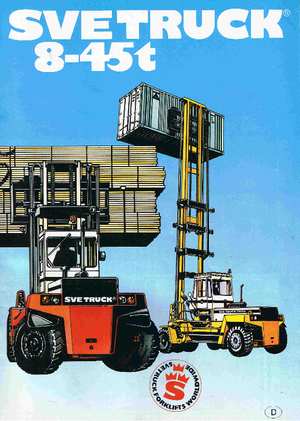 Челни вилични мотокари, дизелови SVETRUCK 1260-30