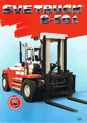 Челни вилични мотокари, дизелови SVETRUCK 1260-30