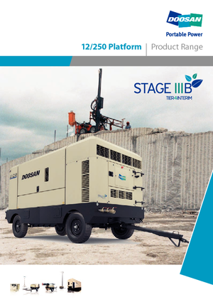 Преносими компресори за въздух - дизелови, електрически, бензинови Doosan 9/275