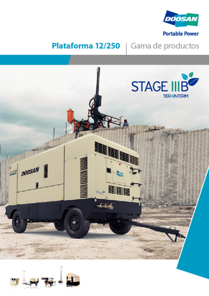 Преносими компресори за въздух - дизелови, електрически, бензинови Doosan 9/275