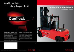 Челни вилични мотокари, дизелови DanTruck 9696 Power +